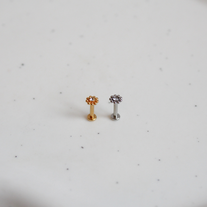 Flower Flatback Stud